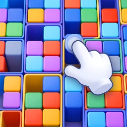 Icône de Color Cube Match : Jeu de tri